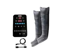 XXL Compressione dell'aria a 6 camere Recupero delle gambe Stivali Massaggiatore Pressoterapia Pum Massaggio della gamba intera Drenaggio linfatico sportivo Sicuro da usare