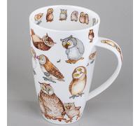 XXL Dunoon Tazza Henley TWITTERS Con Motivo Di Gufo Per 600ml Formano