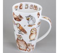 XXL Dunoon Tazza Henley TWITTERS Con Motivo Di Gufo Per 600ml Formano