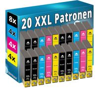 XXL Inchiostro Cartucce per Epson 16 XL WF2510WF WF2520NF WF2530WF WF2540WF