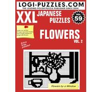 XXL Japanese Puzzles: Flowers Vol.2