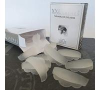 XXL Lashes - 10 Cuscinetti in Silicone per Lifting e Permanente delle Ciglia - Piegaciglia, Bigodini - Confezione di Ricarica (M)