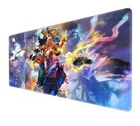 XXL Mouse Pad 90 × 40 cm | Anti slip MousePad | Stitching Edge Precise Control Gaming Mouse Pad | PC Anime MousePad | Office MousePad Notebook Protective Pad (Street Games)