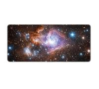 XXL Mouse Pad da gaming 900 x 400 x 3mm tappetino per mouse per computer Surface liscia in gomma antiscivolo per vari scenari come lavoro, svago e studio