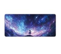 XXL Mouse Pad da gaming 900 x 400 x 3mm tappetino per mouse per computer Surface liscia in gomma antiscivolo per vari scenari come lavoro, svago e studio