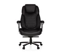 XXL PULLMANN similpelle - Sedia girevole XXL Nero