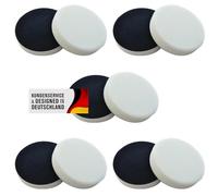 XXL Spar Set - 10 X professionale lucidatura spugna Soft per lucidatrice - kletthaftend - 180 mm - Perfetto Auto Politur - Screen Protector Set