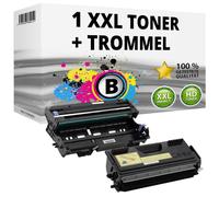 XXL Toner Compatibile Brother TN-6600 DR-6000 Trommel HL 1450 MFC 9800 Fax 8350