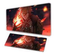 XXLMousePad Large Expansion Anime Keyboard Pad | Anti slip Mouse Pad | Waterproof Mouse Pad | Game Desk and Computer Accessories/Tappete di Mouse for Each Computer and Player (C, 80×30×0.3c'm)