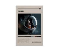 XXQPO Poster su tela del film di fantascienza horror alieno, decorazione per la casa, soggiorno, camera da letto, 30 x 45 cm, senza cornice