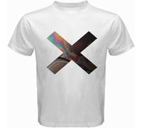 XXRR FASHION English Indie Pop Group The XX Coexist Logo Men's White T-Shirt Size S to White L