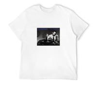 XXRR FASHION Men's Donald Fagen The Nightfly Vinyl CD Cover White L