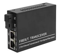 XXS1F2G POE Transceiver in fibra ottica con interfaccia SC/FC/ST/SFP Transceiver in fibra DC5V/2A