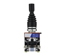 xXSvvskFL Interruttore a Joystick da 22 mm momentaneo a 4 Posizioni 4NO autobloccante a Molla oscillante monoleva a bilanciere Interruttore a Croce HKL-C24(Momentary HKL-C22)