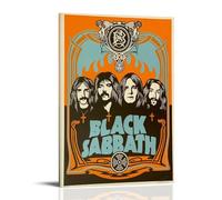 XXueMei Poster con copertina di album dei Black Sabbath, 13 cantanti, poster decorativi da parete su tela e stampe artistiche moderne per la casa e la camera da letto, poster decorativo 20 x 30 cm,