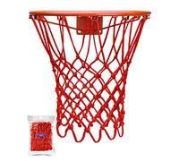 XXXYYY Red Basketball Net Ricambio Heavy Duty, 2022 Professional On-Court Quality [195 g], adatto per esterni interni standard 12 loop, per tutte le condizioni atmosferiche