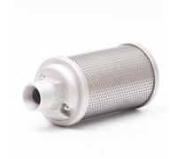 (XY-10) Silenziatore compressore d'aria, acciaio inossidabile con cotone integrato per eliminazione del suono, garantisce una buona tenuta e stabilità per sistemi ad aria compressa efficienti