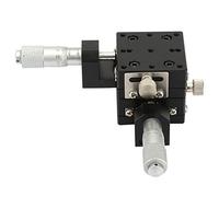 XY Linear Stage SEMY40-AC Micrometro Manuale Precisione Lineare Traslazione Fase Cuscinetto di rifinitura Cuscinetto Tavola scorrevole Guida a rulli incrociati XY Axis 40x40x40mm