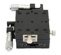 XY Linear Stage, SEMY60-AS 60 x 60 x 40 mm Tabella Micrometro Manuale Trimming Cross Roller XY binario scorrevole lineare