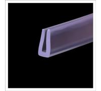 XYAGYUND Bordo in Gomma a Forma di U, 3,28 Piedi, Traslucido, Striscia di Tenuta for Bordi, for guarnizioni for Porte, finestre, Auto, Barche, 12 mm x 11 mm (Dimensioni:(10mm x 5mm)