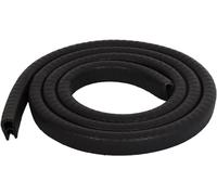 XYAGYUND Guarnizione for Bordo portiera Auto da 3,28 Piedi con Canale a U, Guarnizione in Acciaio, Guarnizione in Gomma a Forma di U, Bianca, 10 mm x 7 mm (Color : Wit, Size :(Black,15mm x 8mm)