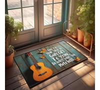 XYBH Divertente zerbino decorativo per la cucina, con scritta in inglese "Your Talent Is God's Gift Use It As You Wish", per interni, porta d'ingresso (50 x 80 cm)