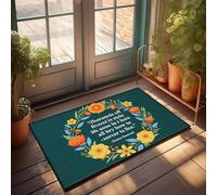 XYBH Eleanor Roosevelt - Zerbino decorativo per la casa, decorazione per esterni, per veranda anteriore (50 x 80 cm)