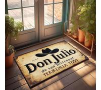 XYBH Tappetino autunnale per esterni Don Julio Tequila, fondata nel 1944, zerbino invernale di benvenuto, decorazione per la casa (50 x 80 cm)