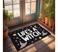 XYBH Zerbini Outdoor Life'S A Witch. Zerbino per porta autunnale decorazione bar per uomo (40 x 60 cm)