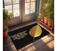 XYBH Zerbino autunnale per esterni Feeling is More Important Than Forgetting. Zerbino Amici Zerbino Decorazioni Portico Esterno (65 x 90 cm)