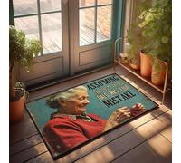 XYBH Zerbino autunnale per ingresso esterno supponendo che I'M Just An Old Dald Was Your Mistake. Zerbino da esterno per porta d'ingresso Home Alone zerbino (50 x 80 cm)