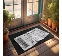 XYBH Zerbino per ingresso esterno Salvezza: un viaggio nel tempo e nello spazio. Zerbino decorativo per balcone, camera da letto, per uomo (50 x 80 cm)