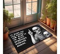 XYBH Zerbino personalizzato per porta d'ingresso dati possono contenere contenuti inappropriati. Zerbino per la decorazione della porta dei ragazzi (50 x 80 cm)
