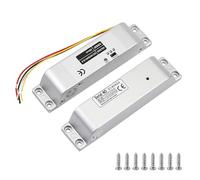 XYBkey Serratura elettrica a catenaccio CC 12 V Fail-Safe NC Mode Serratura elettronica per sistema di controllo accessi Serratura di sicurezza Porta (serratura a bullone di sicurezza tipo X) con