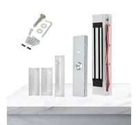 XYBkey Serratura magnetica singola serratura elettrica a porta singola 180 kg/300 libbre con staffa ZL DC12V Fail Safe NC Electric L ock Retention per sistema di controllo accessi alla porta