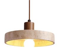 XYBZJP Lampada a sospensione moderna in marmo in stile industriale, lampadario a testa singola con base E27, apparecchi di illuminazione a soffitto, lampada a sospensione decorativa per balcone per so