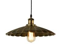 XYBZJP Lampadario in Stile Industriale Nordico, Lampada a Sospensione a Testa Singola con Vite E27, Lampada a Sospensione in Metallo con personalità Creativa, lampade per la Decorazione del corridoio