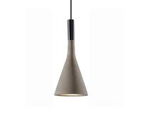 XYBZJP Paralume per lampada a sospensione in cemento colorato, lampada a sospensione in stile nordico moderno, lampada da soffitto a testa singola con base E27, lampadario a isola cucina portico soggi
