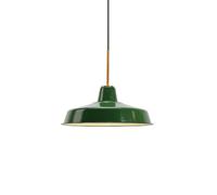 XYBZJP Paralume per lampadario in ferro battuto verde, apparecchi di illuminazione decorativa in stile retrò nordico, lampada a sospensione a soffitto a testa singola con base E27, lampada a sospensio