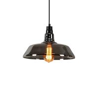 XYBZJP Paralume per lampadario in Vetro ad Alta Trasmissione della Luce, Illuminazione a soffitto in Stile retrò Americano, Lampada a Sospensione con Decorazione a Testa Singola con Base E27, Lampada