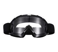 XYDZ Moto Occhiali Motocross, Occhialoni Moto per Protezione Contro il Vento e la Sabbia Anti-UV Motocross Occhiali Antivento e Antipolvere per softair e sport Gli Sport All'aria Aperta - Nero