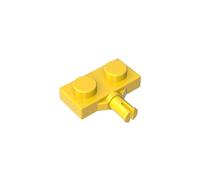 XYEIUGO GDS-1065 21445 Piastra perno laterale 2x1, Giallo, 50 pezzi | Giallo. Compatibile con mattoncini LEGO. Componenti MOC per i principali marchi edili, corrispondenza coerente dei colori
