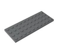 XYEIUGO GDS-522 3030 Piastra 4x10, Grigio bluastro scuro, 10 pezzi | Compatibile con LEGO. Per completare set e creare modelli MOC o fai-da-te. Tonalità uniforme tra pezzi dello stesso colore