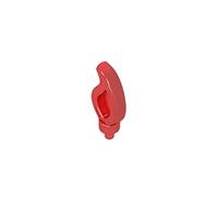 XYEIUGO GDS-90035 37775 Fiamma piccola, Rosso trasparente, 50 pezzi | Compatibile con LEGO 37775. Per completare set e creare modelli MOC o fai-da-te