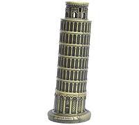 XYEJL Italia Torre Pendente di Pisa，Pisa Statua Souvenir，Punto di Riferimento Italiano Edificio Modello Mondo Famoso Pisa Statua Decorazioni Domestiche Decorative