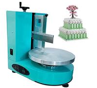 XYEJL Macchina per Glassare Torta Compleanno, Livellatore Torte, Decorazione Crema, Spatola Lisciare, Raschietto Torte Regolabile, Strumenti Torte Compleanno Forno,Green-220V