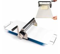 XYEJL Manuale Pieghevole, Macchina per Pizza in Acciaio Inox 30Cm/40Cm, Stendipasta da Tavolo, Spessore Regolabile, per Preparare Pasta Sfoglia per Pasticceria,Rs201
