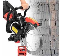 XYEJL Sega Circolare per Cemento con Anello per Inseguimento Muri-Sega per Cemento da 8980W con Pompa per Acqua Pulita E Antipolvere,Taglia Cemento Armato/Mattoni/Granito,Bladediameter 40cm,1xblade