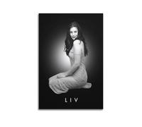 XYEMLZCC Liv Tyler - Poster decorativo da parete su tela, stampa moderna, per camera da letto, 30 x 45 cm