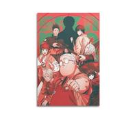 XYEMLZCC Poster decorativo da parete a tema anime SAKAMOTO DAYS su tela, poster decorativo moderno per la camera da letto, per la camera da letto, 50 x 75 cm